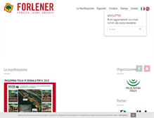 Tablet Screenshot of forlener.it